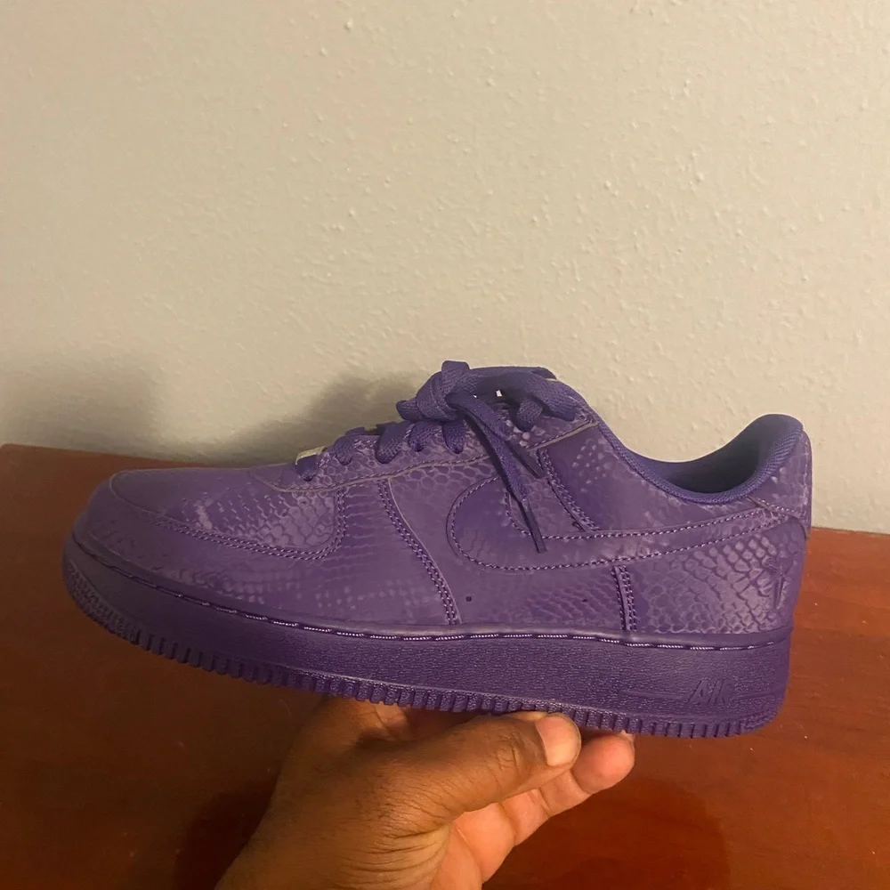 Nike Air Force 1 Low in Court  Purple Kobe Bryant - Picture 11 of 11